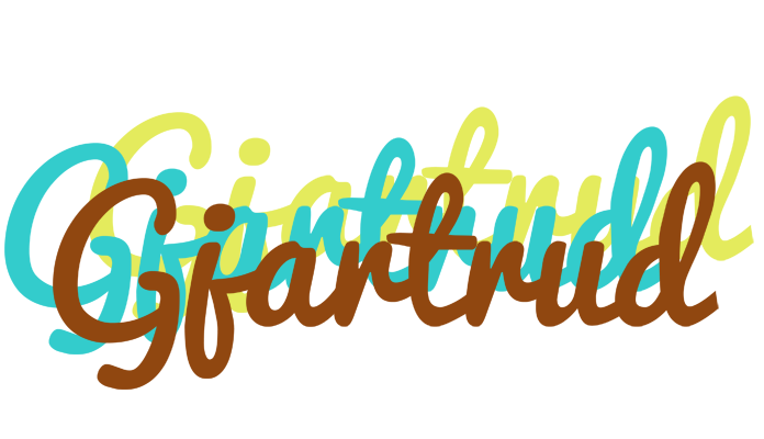 Gjartrud cupcake logo