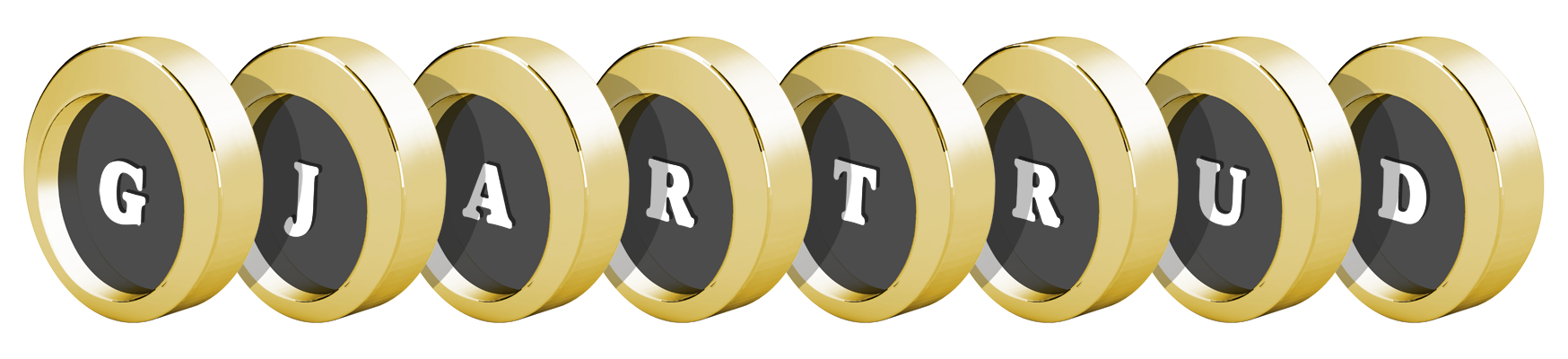 Gjartrud gold logo