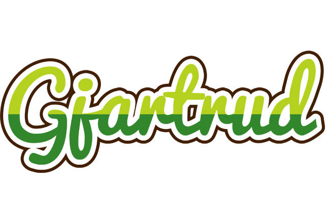Gjartrud golfing logo