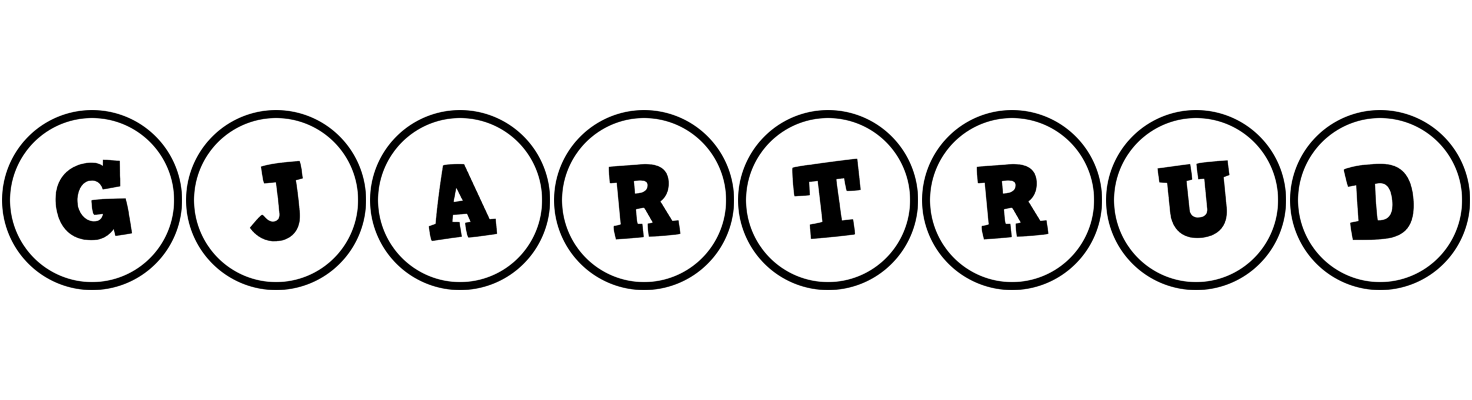 Gjartrud handy logo