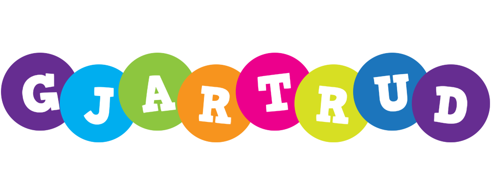 Gjartrud happy logo