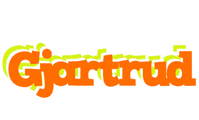 Gjartrud healthy logo