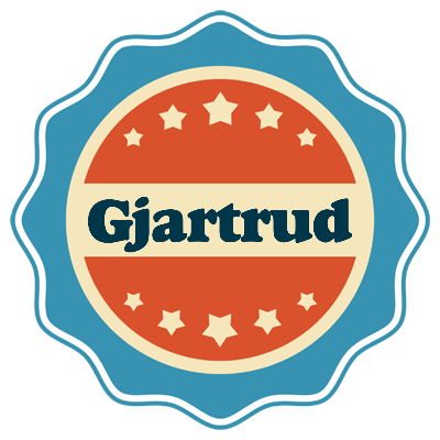 Gjartrud labels logo