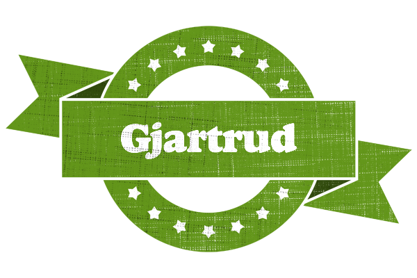 Gjartrud natural logo