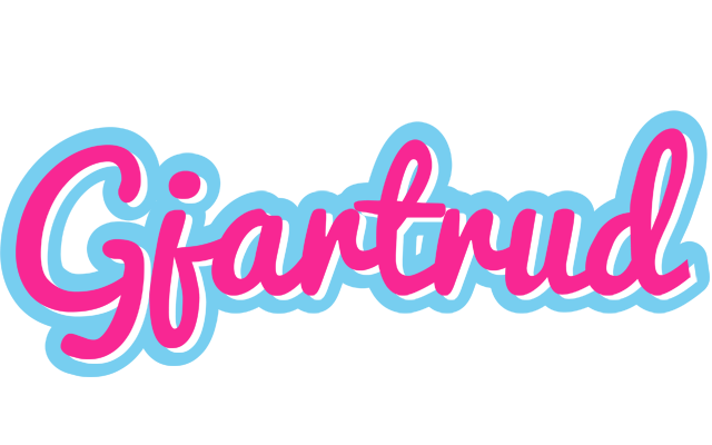 Gjartrud popstar logo