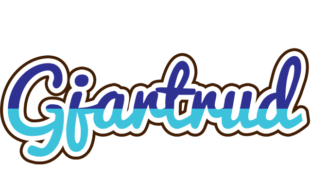 Gjartrud raining logo