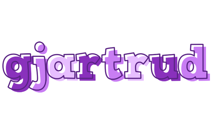 Gjartrud sensual logo