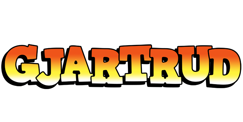 Gjartrud sunset logo