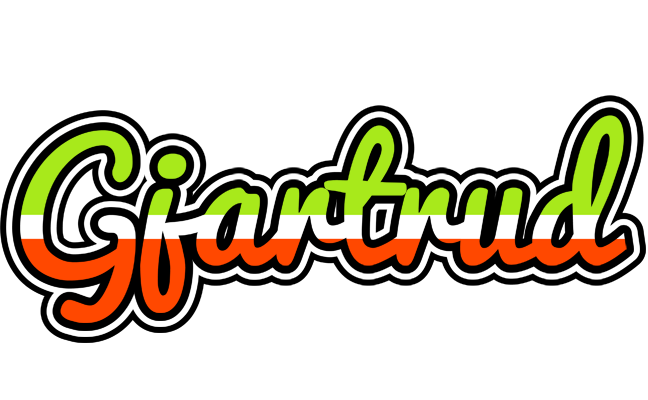 Gjartrud superfun logo