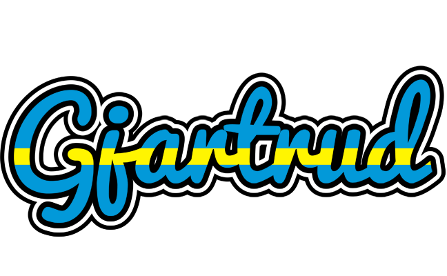 Gjartrud sweden logo