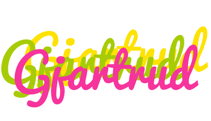 Gjartrud sweets logo