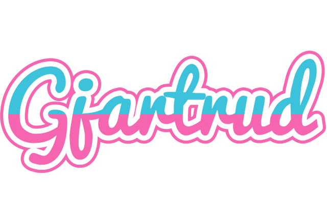 Gjartrud woman logo