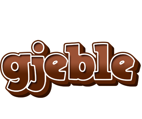 Gjeble brownie logo