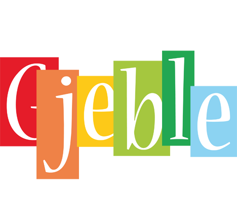 Gjeble colors logo
