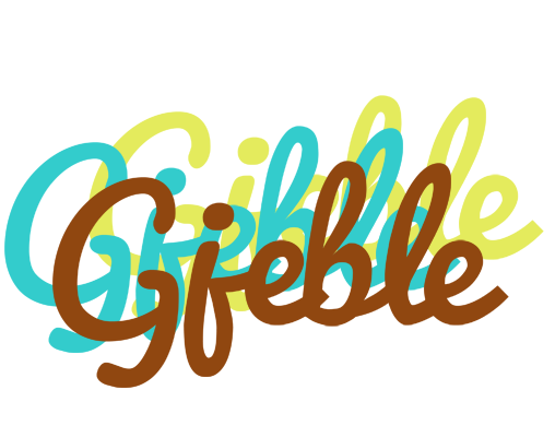 Gjeble cupcake logo