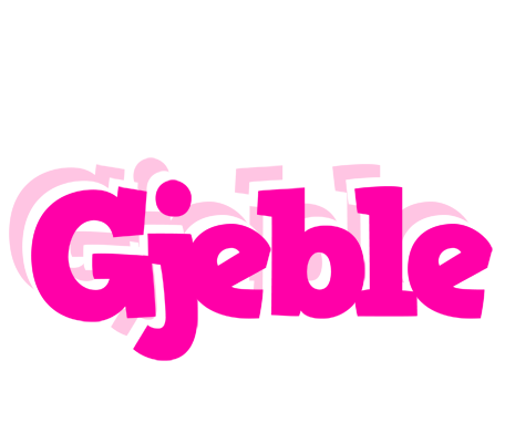 Gjeble dancing logo