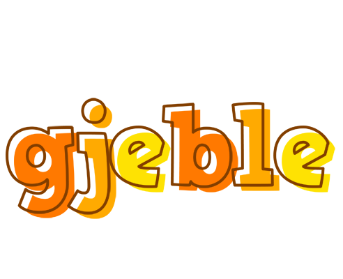 Gjeble desert logo