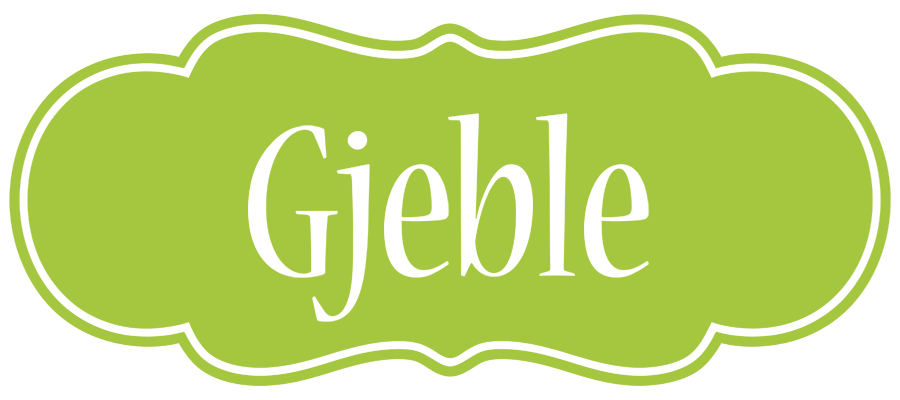 Gjeble family logo