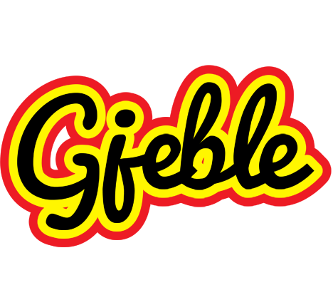 Gjeble flaming logo