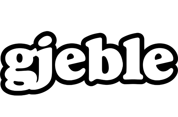 Gjeble panda logo