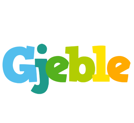 Gjeble rainbows logo