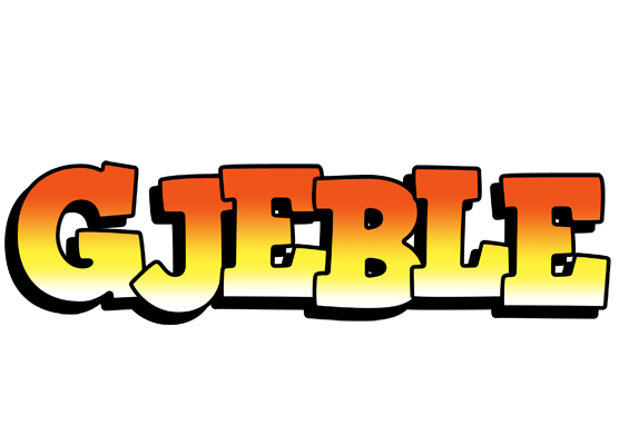Gjeble sunset logo