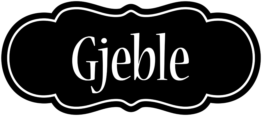 Gjeble welcome logo