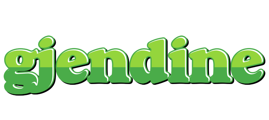 Gjendine apple logo