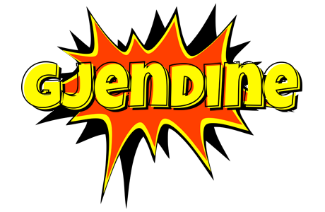 Gjendine bazinga logo