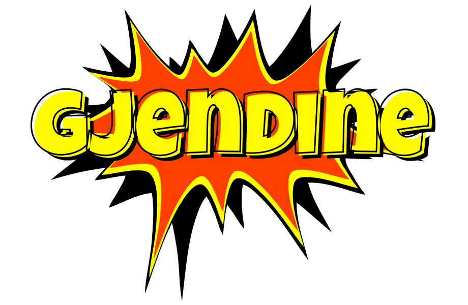 Gjendine bazinga logo
