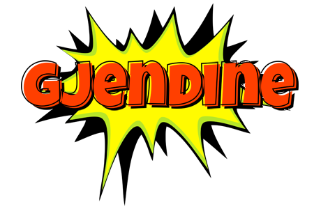 Gjendine bigfoot logo