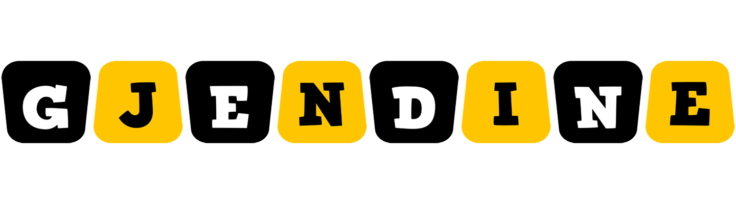 Gjendine boots logo