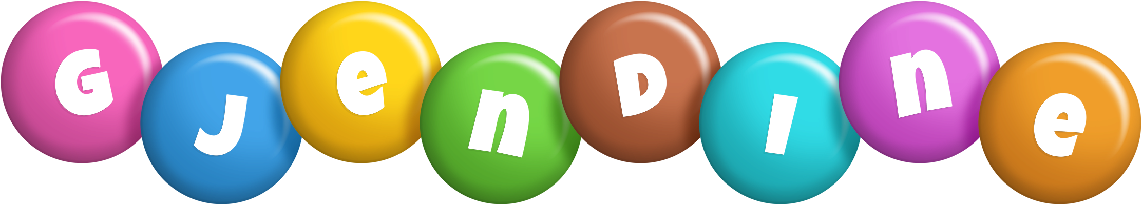 Gjendine candy logo