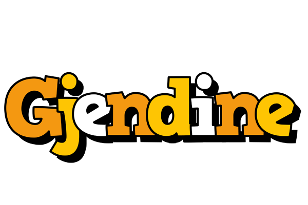 Gjendine cartoon logo