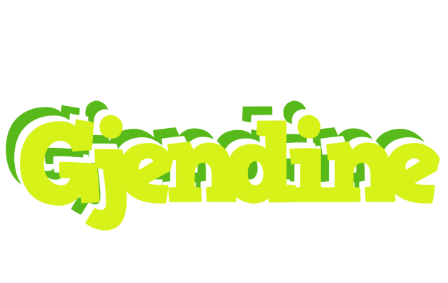 Gjendine citrus logo