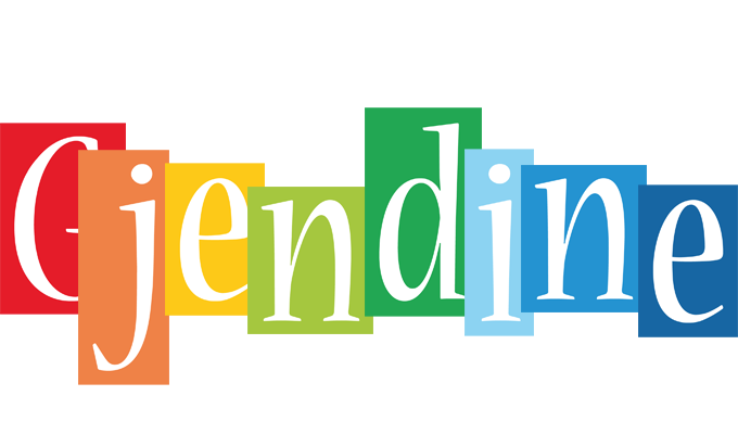 Gjendine colors logo