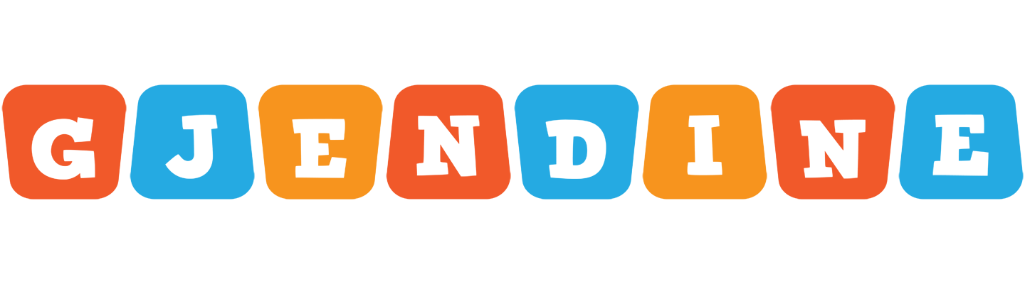 Gjendine comics logo
