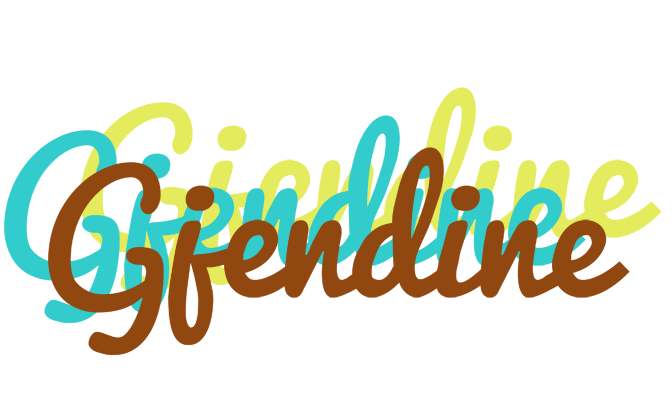 Gjendine cupcake logo