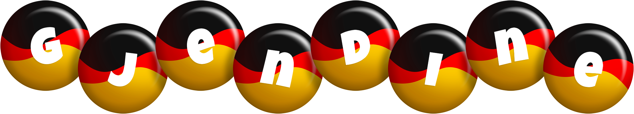 Gjendine german logo