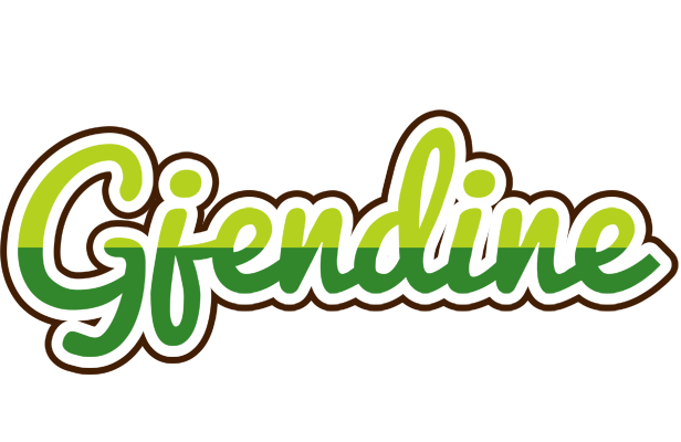 Gjendine golfing logo