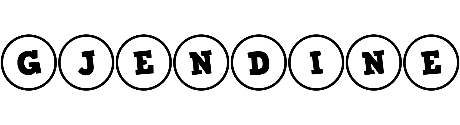 Gjendine handy logo