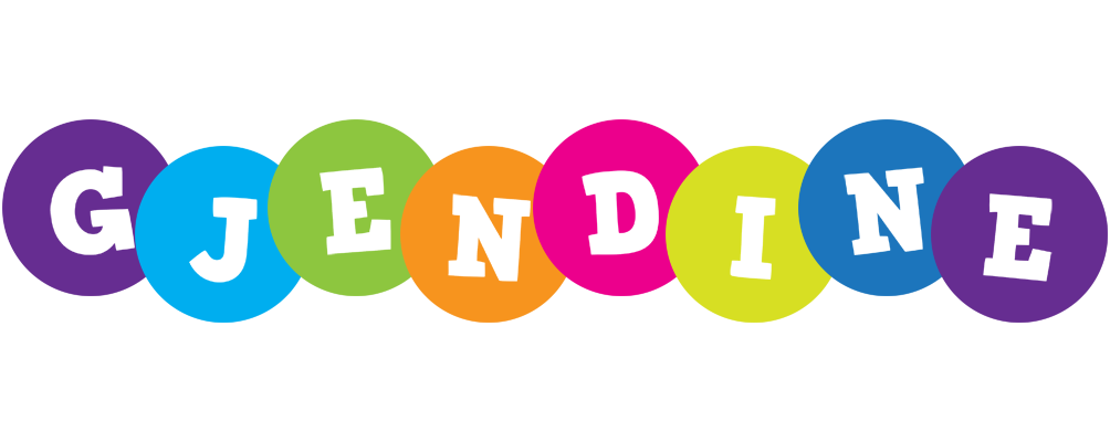 Gjendine happy logo
