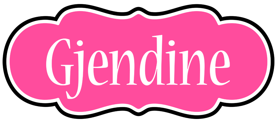 Gjendine invitation logo