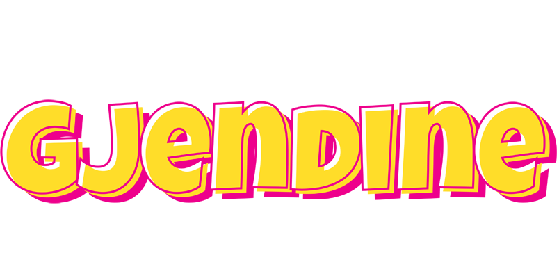 Gjendine kaboom logo
