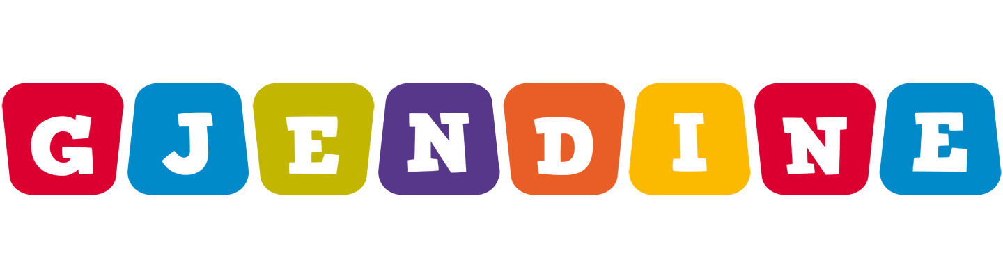 Gjendine kiddo logo