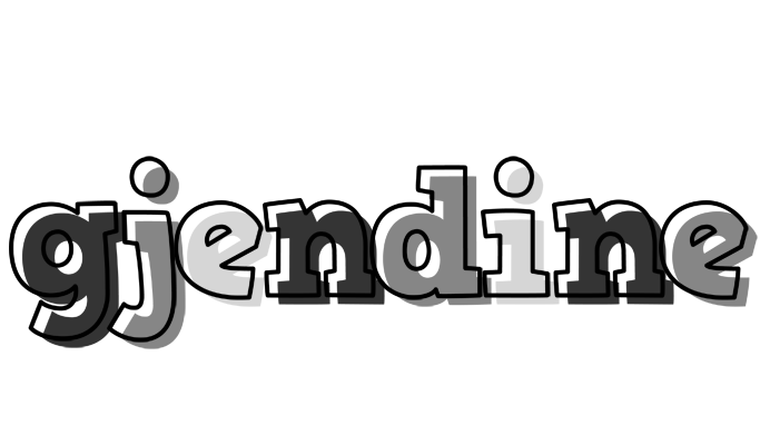 Gjendine night logo