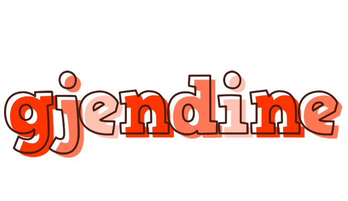 Gjendine paint logo