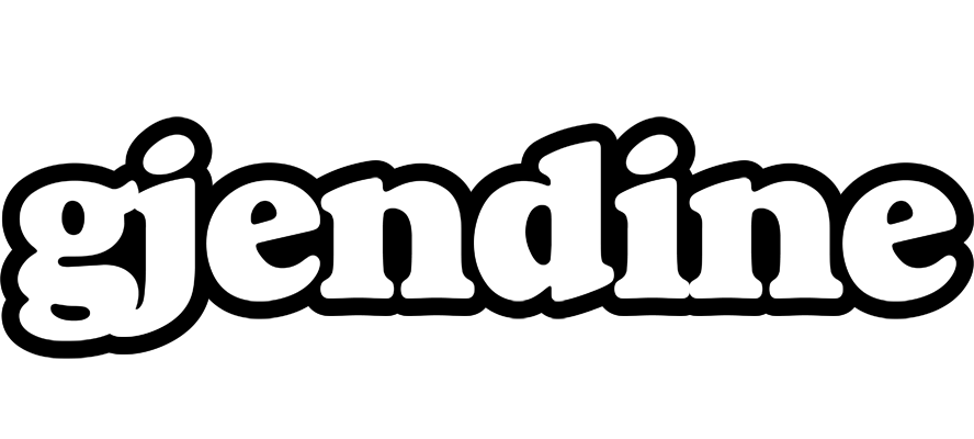 Gjendine panda logo