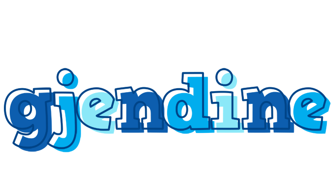 Gjendine sailor logo