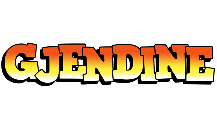 Gjendine sunset logo